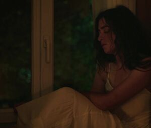 Nadege Trebal's BJ and sexy scenes from Douze mille (2019)