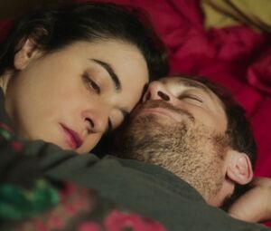 Nadege Trebal's BJ and sexy scenes from Douze mille (2019)