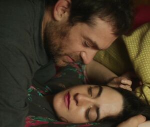 Nadege Trebal's BJ and sexy scenes from Douze mille (2019)