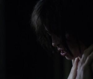 Wild Susanne Wolff fucks in the woods in 2016's Hedda