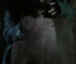 Wild Susanne Wolff fucks in the woods in 2016's Hedda