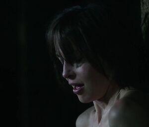 Wild Susanne Wolff fucks in the woods in 2016's Hedda