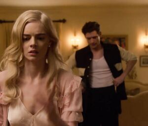 Hollywood actress Samara Weaving - Sexy scenes from Hollywood s01e03-07 (2020)