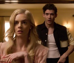 Hollywood actress Samara Weaving - Sexy scenes from Hollywood s01e03-07 (2020)
