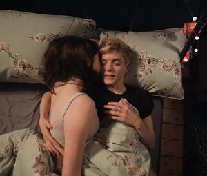 Mae Martin and Charlotte Ritchie enjoy lesbian sex in Feel Good s01e01-05 (2020)