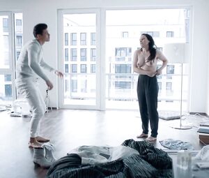 Uncut version of Einsamkeit und Sex und Mitleid (2017) - Eva Lobau's hottest scenes