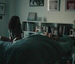 Hannah Hodson and others  - Lesbian sex from Girl Talk (2019)