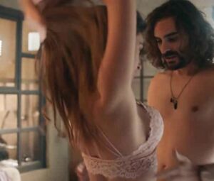 Sexiest scenes with Maria de Nati and others - Deudas s01e01-06 (2021)