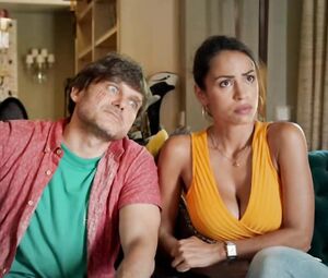 Sexiest scenes with Maria de Nati and others - Deudas s01e01-06 (2021)