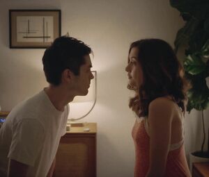 Sexy Katie Findlay scene from Straight Up (2019)