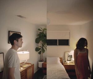 Sexy Katie Findlay scene from Straight Up (2019)
