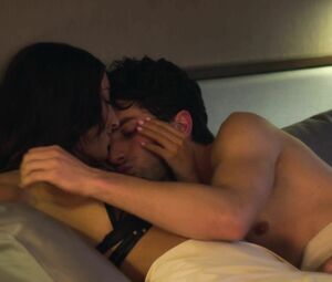 Sexy scenes from The House of Flowers s01e11 (2019) - Aislinn Derbez and more