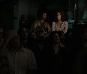 Margarita Levieva shows tits on The Deuce s01e03 (2017)