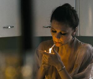 Margarita Levieva shows tits on The Deuce s01e03 (2017)