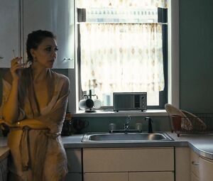 Margarita Levieva shows tits on The Deuce s01e03 (2017)