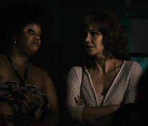 Margarita Levieva shows tits on The Deuce s01e03 (2017)