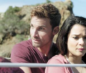 Sexy scenes from Break Even (2020) featuring Tasya Teles