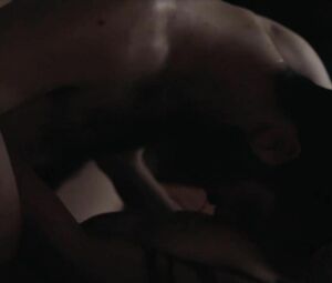 Naked Bobbi Jene Smith shows bush in Aviva (2020)