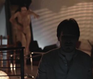 Naked Bobbi Jene Smith shows bush in Aviva (2020)