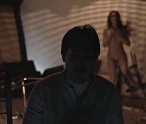 Naked Bobbi Jene Smith shows bush in Aviva (2020)