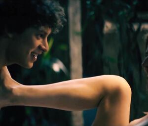 Naked Antje Traue from Konig der Raben (2020)