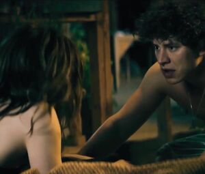 Naked Antje Traue from Konig der Raben (2020)