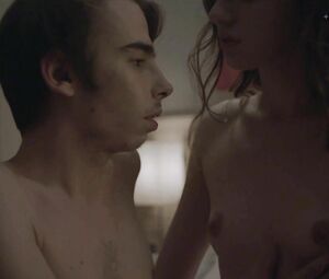 Naked hottie Cristiana Luca sucks dick in Prima Noapte (2016)
