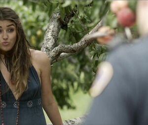 Morgan Taylor Campbell displays her sexy bush in The Orchard (2016)