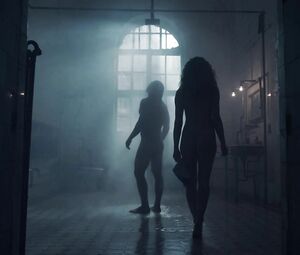 Death Race 4 Beyond Anarchy (2018): Naked Lucy Aarden is hot