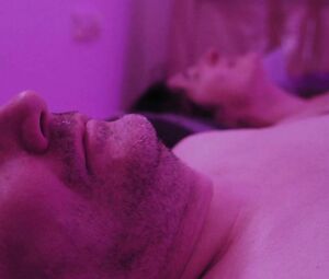 Half naked Maria Hofstatter rides dick in Einsamkeit und Sex und Mitleid (2017)