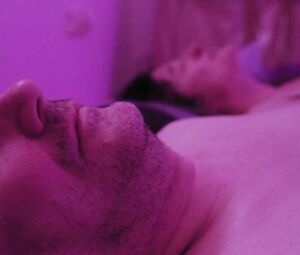 Half naked Maria Hofstatter rides dick in Einsamkeit und Sex und Mitleid (2017)