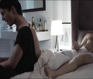Naked Christine Albeck Borge enjoys taboo sex in Kærlighed og andre katastrofer (2016)