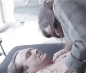 Naked Christine Albeck Borge enjoys taboo sex in Kærlighed og andre katastrofer (2016)