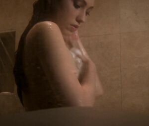 Naked Aria Alexander takes cock in Sleeping Beauties (2017)