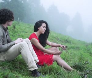 Naked and sexy Sharon Barboza scenes from El Jardin de Relojes (2019)