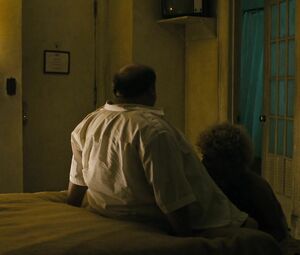 Sexy Maggie Gyllenhaal screws a fat man to death - The Deuce s01e04 (2017)