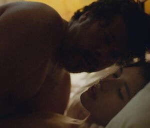Sex scene with Simone Bucio from La region salvaje (2016)