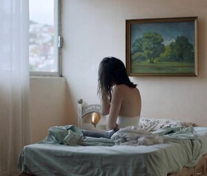 Sex scene with Simone Bucio from La region salvaje (2016)