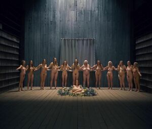 Nude Isabelle Grill sex scene from Midsommar (2019)