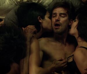 Roxanne McKee & Kim Engelbrecht nude - Dominion s2e8 (2015)