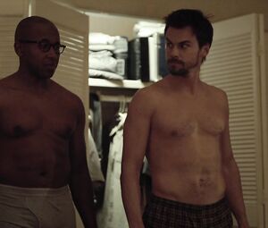 Eliza Coupe nude, Teri Andrez naked celebs โ Casual s01e07 (2015)