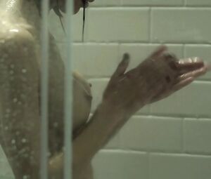 Shower christy scene romano carlson Christy Carlson