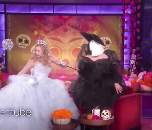 Beth Behrs Sexy - The Wickedly Fun - The Ellen DeGeneres Show 2016