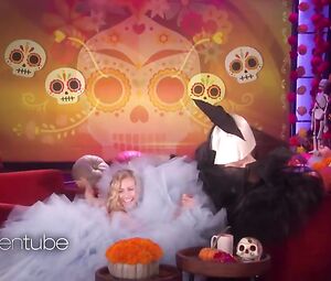 Beth Behrs Sexy - The Wickedly Fun - The Ellen DeGeneres Show 2016