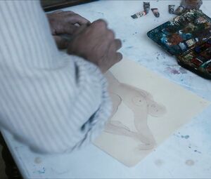 Daphné Koustafti, Zina Esepciuc Nude - Rodin (2017)