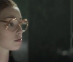 Freya Mavor nude - The Lady in the Car with Glasses and a Gun (2015)