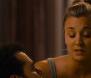 Kaley Cuoco Braless - The Wedding Ringer (2015)
