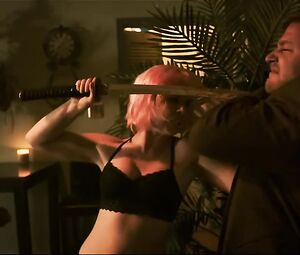 Brooke Johnston, Ashley Greene, Amy Johnston Nude - Accident Man (2018)