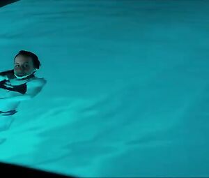 Taylor Schilling Sexy - The Titan (2018)