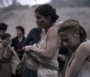 Bel Powley nude - Ashes in the Snow (2018)